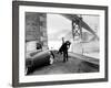 Vertigo, James Stewart, Kim Novak, 1958-null-Framed Photo