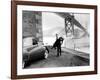 Vertigo, James Stewart, Kim Novak, 1958-null-Framed Photo