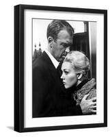 Vertigo, James Stewart, Kim Novak, 1958-null-Framed Photo