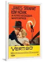 Vertigo, James Stewart, Kim Novak, 1958-null-Framed Art Print