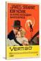 Vertigo, James Stewart, Kim Novak, 1958-null-Stretched Canvas