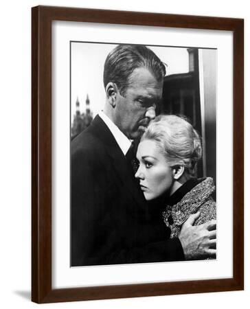Photo Originale Kim Novak & James Stewart – Le Film VERTIGO De Hitchcock (1958) – Vintage Cinéma