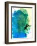 Vertigo Watercolor-Lora Feldman-Framed Art Print