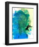 Vertigo Watercolor-Lora Feldman-Framed Art Print