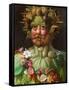 Vertumnus, 1591-Giuseppe Arcimboldo-Framed Stretched Canvas