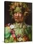 Vertumnus, 1591-Giuseppe Arcimboldo-Stretched Canvas