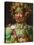 Vertumnus, 1591-Giuseppe Arcimboldo-Stretched Canvas