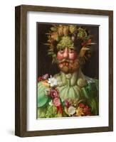 Vertumnus, 1591-Giuseppe Arcimboldo-Framed Giclee Print