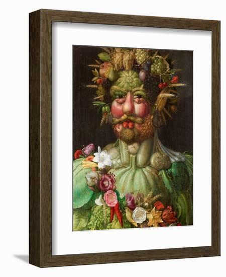 Vertumnus, 1591-Giuseppe Arcimboldo-Framed Giclee Print