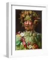 Vertumnus, 1591-Giuseppe Arcimboldo-Framed Giclee Print