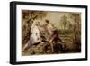 Vertumnus and Pomona, 1636-1637-Peter Paul Rubens-Framed Giclee Print