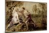 Vertumnus and Pomona, 1636-1637-Peter Paul Rubens-Mounted Giclee Print