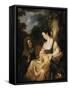 Vertumnus and Pomona, 1644-Ferdinand Bol-Framed Stretched Canvas