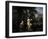 Vertumnus and Pomona, 1670-Adriaen van de Velde-Framed Giclee Print