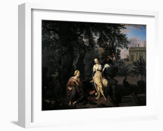 Vertumnus and Pomona, 1670-Adriaen van de Velde-Framed Giclee Print