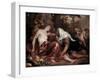 Vertumnus and Pomona, Ca 1625-Sir Anthony Van Dyck-Framed Giclee Print