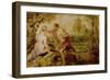 Vertumnus and Pomona-Peter Paul Rubens-Framed Giclee Print