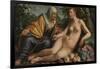 Vertumnus and Pomona-Hendrick Goltzius-Framed Art Print