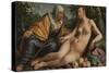 Vertumnus and Pomona-Hendrick Goltzius-Stretched Canvas