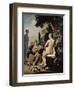 Vertumnus and Pomona-Caesar Boëtius van Everdingen-Framed Giclee Print