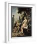 Vertumnus and Pomona-Caesar Boëtius van Everdingen-Framed Giclee Print