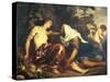 Vertumnus and Pomona-Sir Anthony Van Dyck-Stretched Canvas
