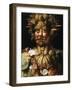 Vertumnus - Rudolf Ii, C1590-Giuseppe Arcimboldi-Framed Giclee Print