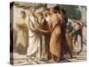 Vertus civiques, Esquisse pour la mairie du XIIIème arrondissement-Gustave Boulanger-Stretched Canvas