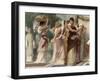 Vertus civiques, Esquisse pour la mairie du XIIIème arrondissement-Gustave Boulanger-Framed Giclee Print