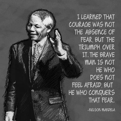 He Who Conquers - Nelson Mandela Quote