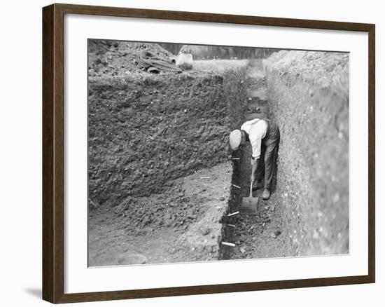 Verulamium Excavations-null-Framed Photographic Print