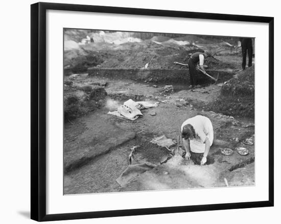 Verulamium Excavations-null-Framed Photographic Print