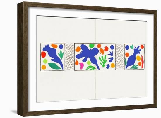 Verve - CoqueIIcots-Henri Matisse-Framed Premium Edition