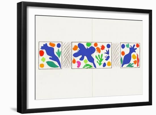 Verve - CoqueIIcots-Henri Matisse-Framed Premium Edition