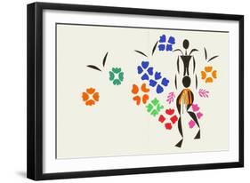 Verve - La Négresse-Henri Matisse-Framed Premium Edition