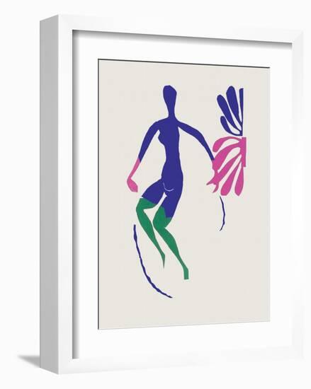 Verve - Nu bleu III-Henri Matisse-Framed Premium Edition