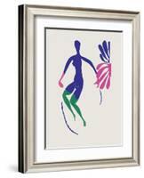 Verve - Nu bleu III-Henri Matisse-Framed Premium Edition