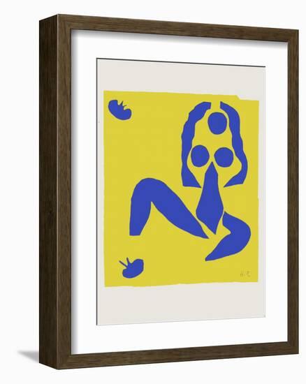 Verve - Nu bleu IV-Henri Matisse-Framed Premium Edition