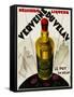 Verveine Duvelay Liqueur Advertisement Poster-Max Ponty-Framed Stretched Canvas