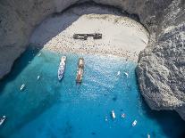 Kallithea Sunny Beach and Summer Resort at Kassandra of Halkidiki Peninsula in Greece-Ververidis Vasilis-Mounted Photographic Print