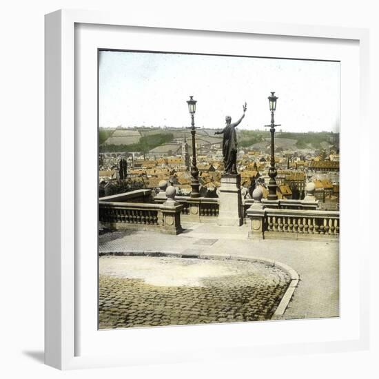 Verviers (Belgium), Panoramic View-Leon, Levy et Fils-Framed Photographic Print