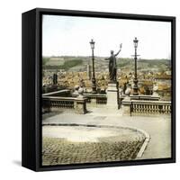 Verviers (Belgium), Panoramic View-Leon, Levy et Fils-Framed Stretched Canvas