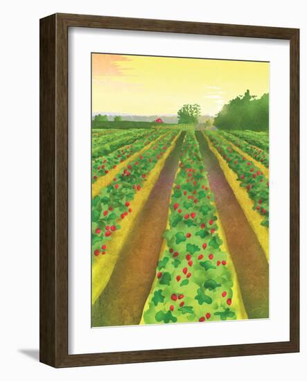 Very Berry Fill-In - Humpty Dumpty-Paul Sharp-Framed Giclee Print