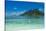 Very clear turquoise waters on Monuriki Island (Cast Away Island), Mamanuca Islands, Fiji, South Pa-Michael Runkel-Stretched Canvas