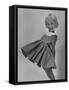 Very Cute Young Model Wearing a Dress-Lisa Larsen-Framed Stretched Canvas