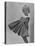 Very Cute Young Model Wearing a Dress-Lisa Larsen-Stretched Canvas