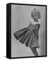 Very Cute Young Model Wearing a Dress-Lisa Larsen-Framed Stretched Canvas