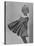 Very Cute Young Model Wearing a Dress-Lisa Larsen-Stretched Canvas