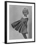 Very Cute Young Model Wearing a Dress-Lisa Larsen-Framed Photographic Print