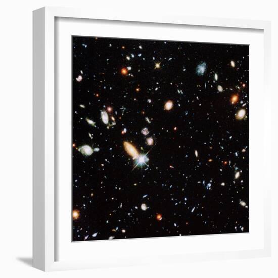 Very Distant Galaxies-null-Framed Premium Photographic Print